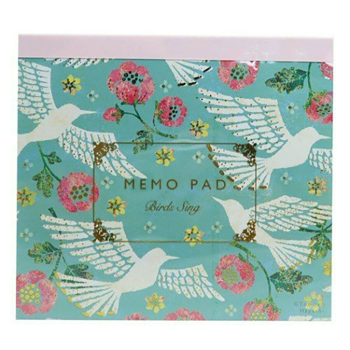 「 Tomoko Hayashi メモパッド 鳥たちの歌 メモ帳 」 【 楽天 月間MVP & 月間優良ショップ ダブル受賞店 】