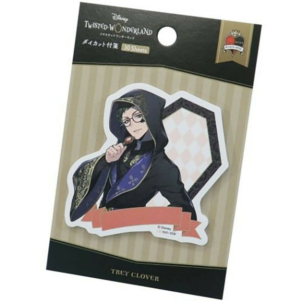 「 ツイステッドワンダーランド ダイカットふせん トレイクローバー 付箋 」 【 送料無料 】 【 楽天 月間MVP & 月間優良ショップ ダブル受賞店 】