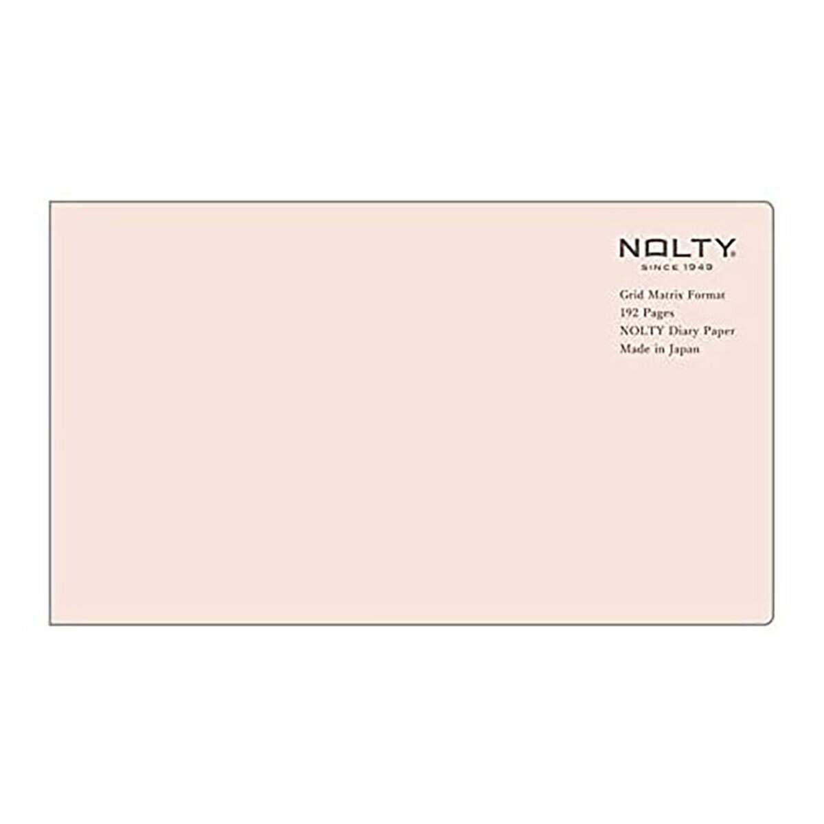 「 日本能率協会 ノート NOLTY ノート 方眼マトリクス 横型スリム ピンク NTBNT3205 」 【 楽天 月間MVP & 月間優良ショップ ダブル受賞店 】のサムネイル
