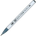 「 呉竹 カラー筆ペン ZIGクリーンカラーリアルブラッシュ092 ブルーグレイ RB6000AT-092 」 【 楽天 月間MVP & 月間優良ショップ ダブ...