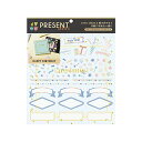 「 いろは出版 アルバムデコレーション 4 you decoration PRESENT series birthday F GD4P-02 」 【 送料無料 ...