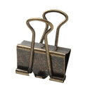 「 べロス クリップ アンティーク ダブルクリップ 中サイズ ( 口幅:約25mm ) ブロンズ TAB-W2 」 【 楽天 月間MVP & 月間優良ショップ ...