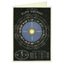 「 銀座吉田 カード グリーティングカード HBD12星座 44-587 」 【 楽天 月間MVP & 月間優良ショップ ダブル受賞店 】