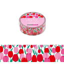 「 ワールドクラフト マスキングテープ キラキラマスキングテープ Tulip KRMT15-066 」 【 楽天 月間MVP & 月間優良ショップ ダブル受賞店...
