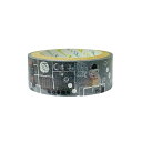 「 シール堂 マスキングテープ きらぴかマスキングテープ 猫の事務所2 ks-dt-10158 」 【 楽天 月間MVP & 月間優良ショップ ダブル受賞店 】