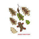 「 今野印刷 グリーティングカード Gingerbread Man L20S012 」 【 楽天 月間MVP & 月間優良ショップ ダブル受賞店 】