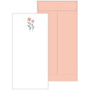 「 エルコミューン レターセット mois et fleurs 一筆箋レターセット cosmos MOF-009 」 【 楽天 月間MVP & 月間優良ショップ ダブル受賞店 】