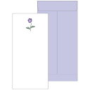 「 エルコミューン レターセット mois et fleurs 一筆箋レターセット viola MOF-011 」 【 楽天 月間MVP & 月間優良ショップ ...