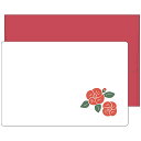 「 エルコミューン ミニカード mois et fleurs ミニメッセージカードセット tsubaki MOF-101 」 【 楽天 月間MVP & 月間優良...