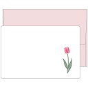「 エルコミューン ミニカード mois et fleurs ミニメッセージカードセット tulip MOF-104 」 【 楽天 月間MVP & 月間優良ショ...