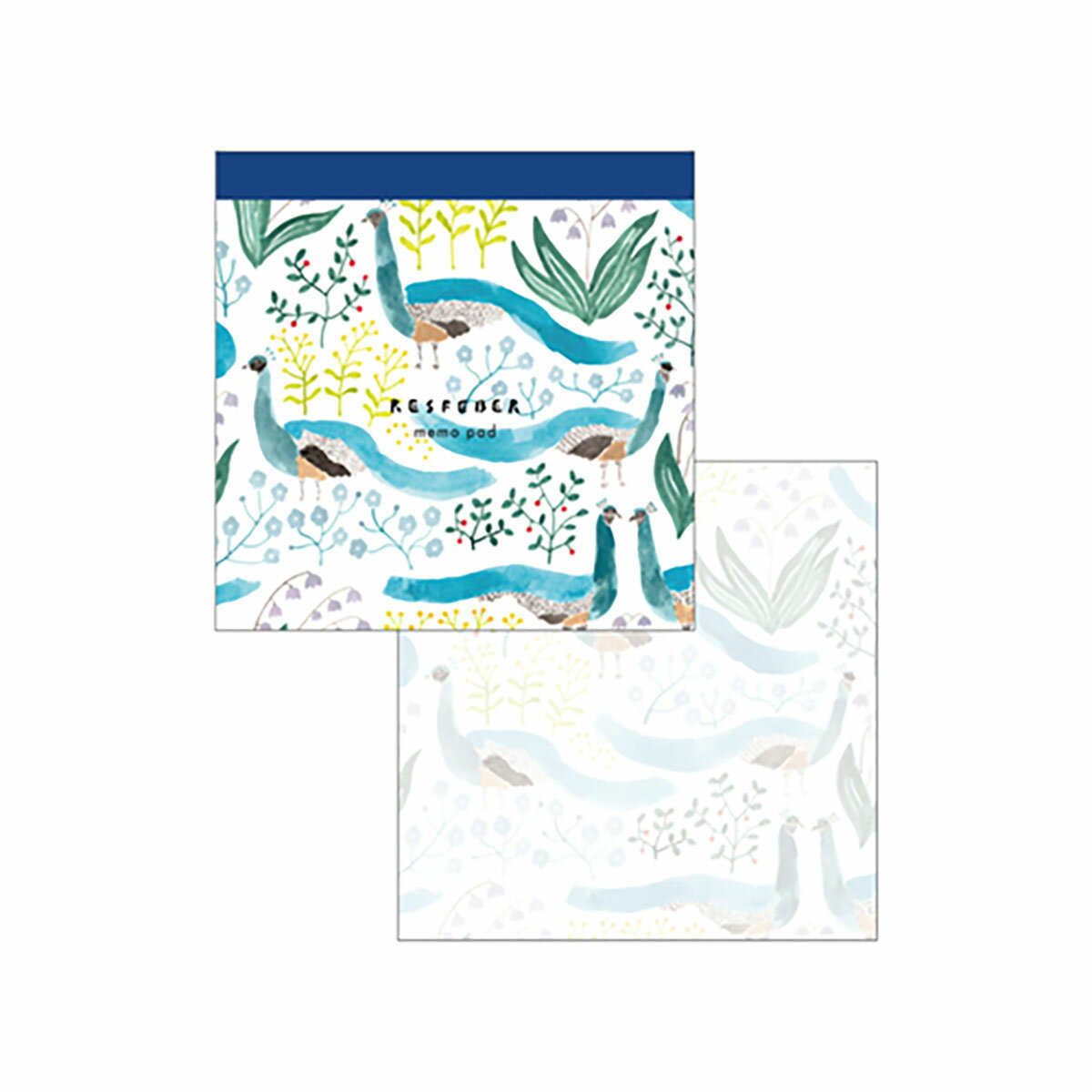 「 エルコミューン メモ RESFEBER メモパッド peacock RFB-108 」 【 送料無料 】 【 楽天 月間MVP & 月間優良ショップ ダブル...