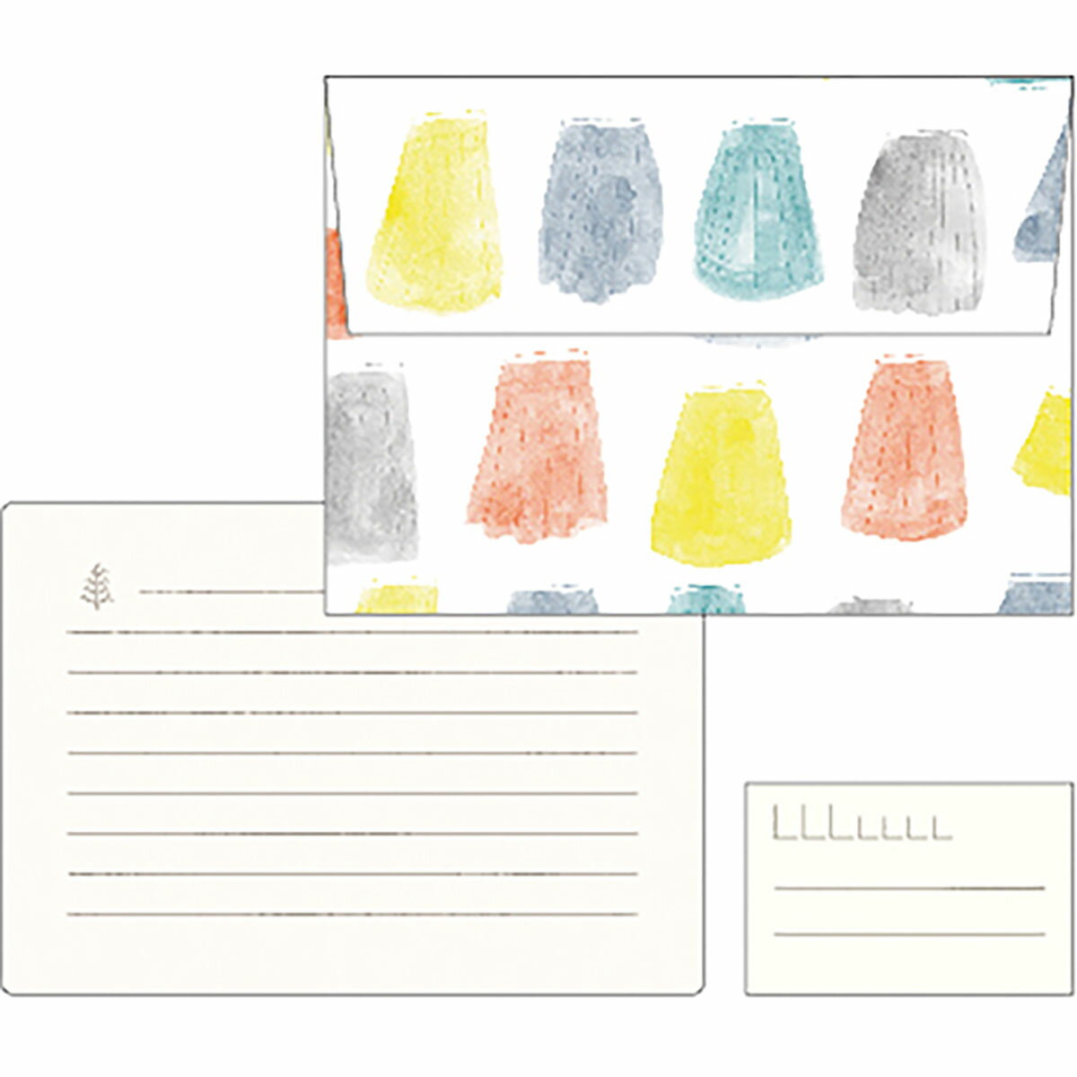 「 エルコミューン レターセット RESFEBER skirt RFB-303 」 【 送料無料 】 【 楽天 月間MVP & 月間優良ショップ ダブル受賞店 ...