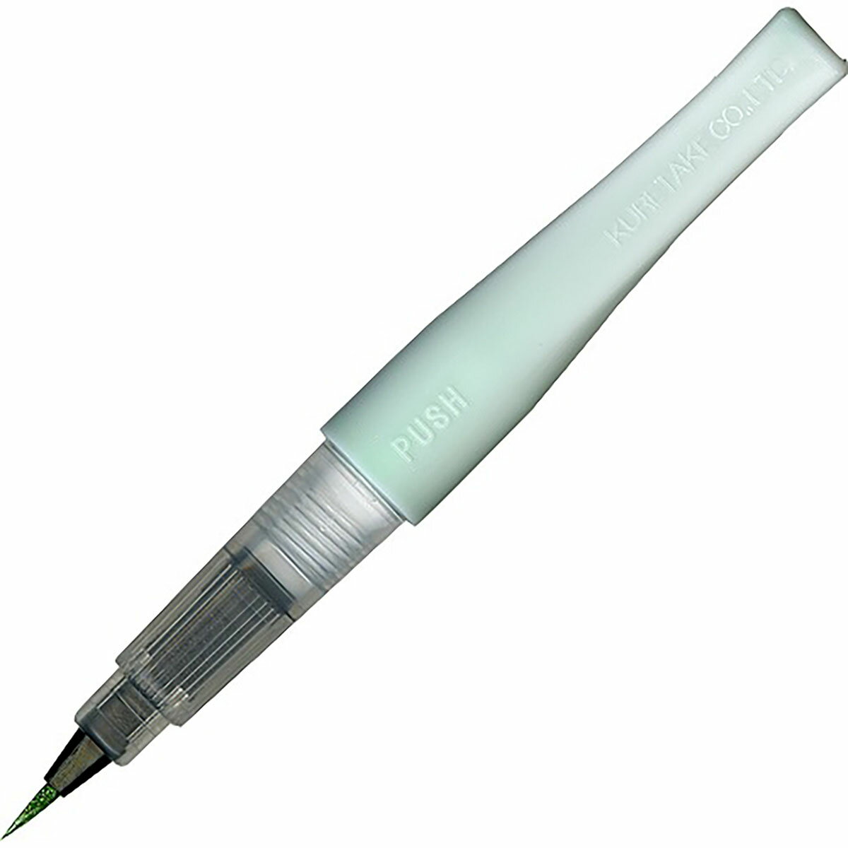 「 呉竹 カラー筆ペン ZIG メモリーシステム ウインク オブ ステラ ブラッシュ II GL.GREEN DAI151-040S 」 