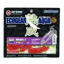 「 エコギア Ecogear ワーム 熟成アクア バグアンツ 2インチ J08 赤エビ 」 【 送料無料 】 【 楽天 月間MVP & 月間優良ショップ ダブル受賞店 】 釣具 釣り具 釣り用品