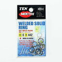 「 NTスイベル N.T.SWIVEL ウェルディッドソリッドリング ステンレス #6 」 【 楽天 月間MVP & 月間優良ショップ ダブル受賞店 】 釣具 釣り具 釣り用品