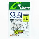 「 オーナー OWNER カルティバ シングル51 バーブレス 4ゴウ SBL-51 」 【 楽天 月間MVP & 月間優良ショップ ダブル受賞店 】 釣具 釣り具 釣り用品