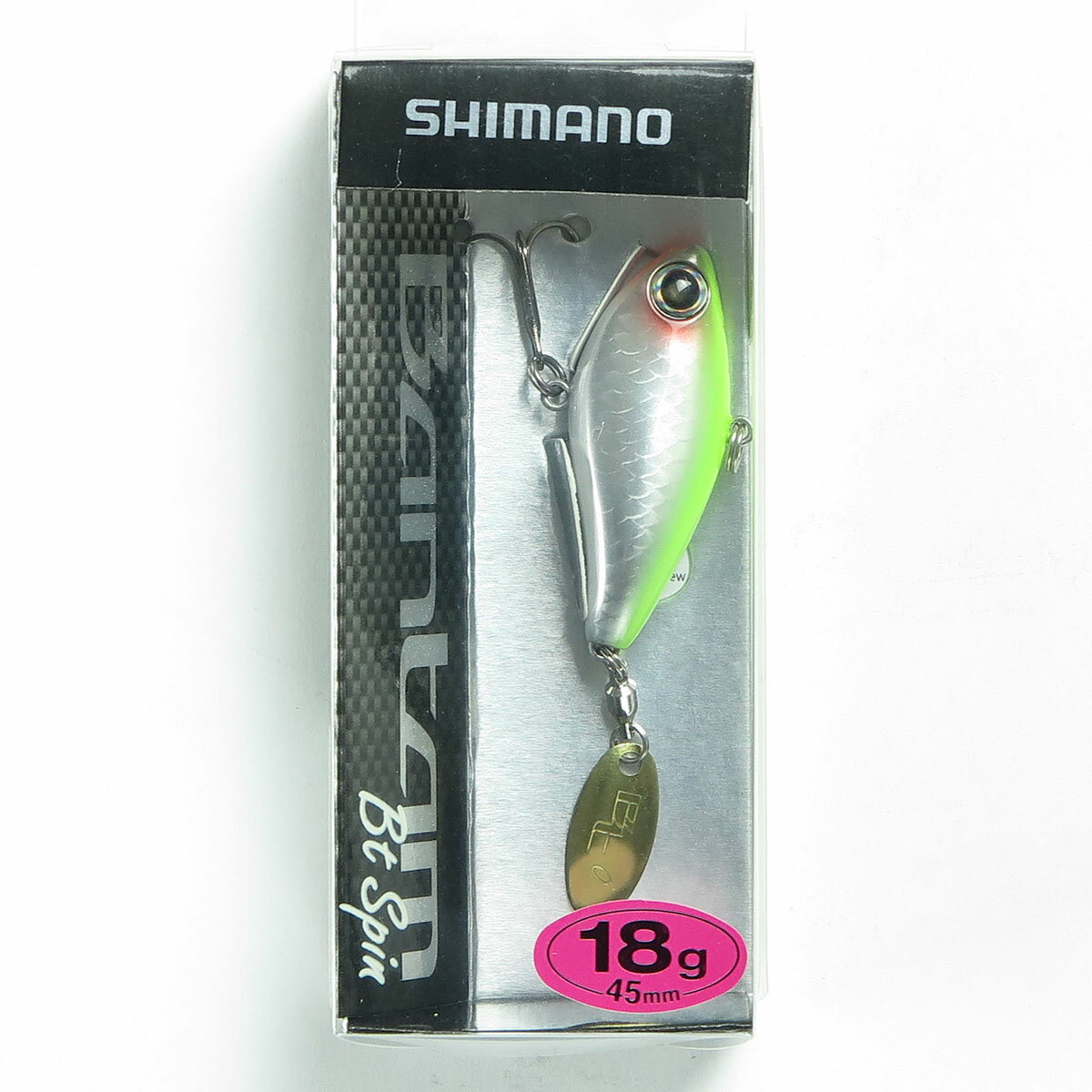 「 シマノ SHIMANO ZR-W45S バンタム Btスピン 18g 011 キョウリンチャート ルアー 」 【 楽天 月間MVP 月間優良ショップ ダブル受賞店 】 釣具 釣り具 釣り用品