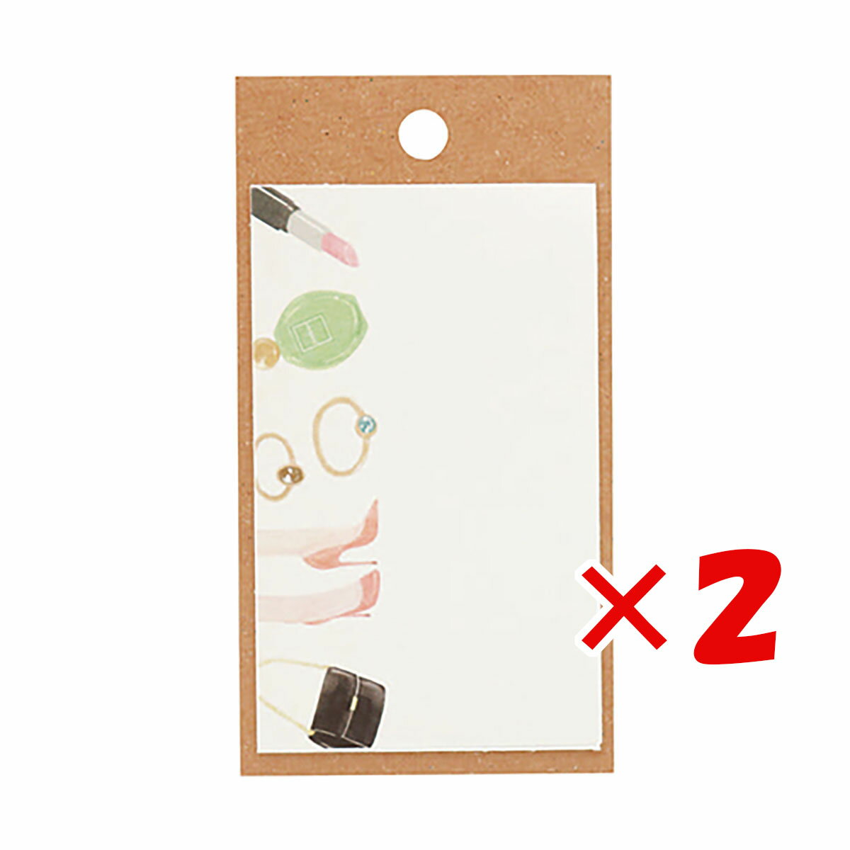 【 まとめ買い ×2個セット 】 「 アオトプラス 付箋 淡く透ける付箋favorite 長方形-hers- KAWAF101 ふせん 」 【 送料無料 】 【...