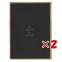 【 まとめ買い ×2個セット 】 「 S&Cコーポレーション ノート Plan Deco 48ページ 1910-Weekly Note Black 1910 」...