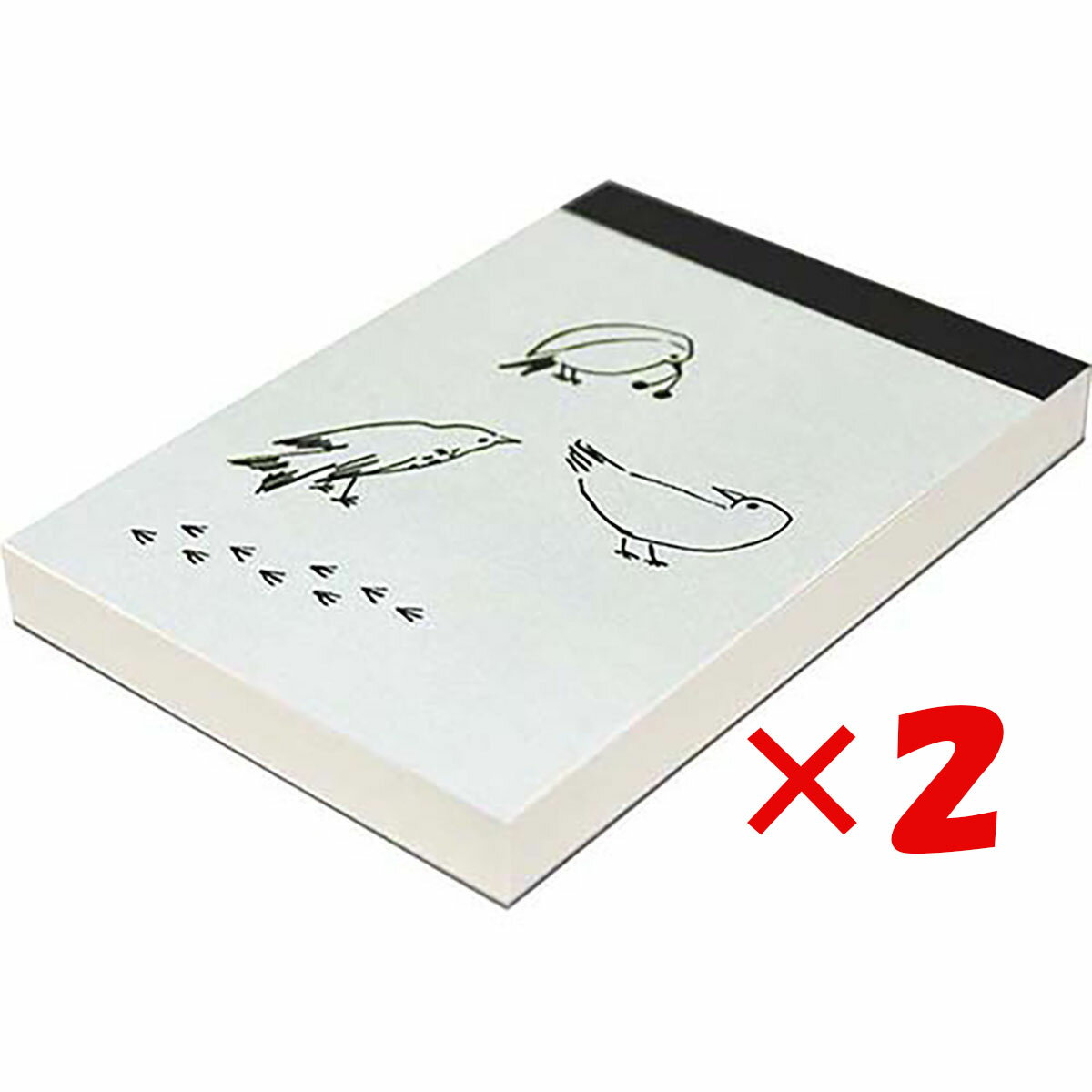 【 まとめ買い ×2個セット 】 「 エルコミューン メモパッド SYLVAN MEMO PAD Bird SLV-104 」 【 送料無料 】 【 楽天 月間...