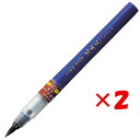 【 まとめ買い ×2個セット 】 「 呉竹 筆ペン くれ竹美文字 完美王 太字 XO100-10S 」 【 楽天 月間MVP 月間優良ショップ ダブル受賞店 】