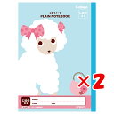 【 まとめ買い ×2個セット 】 「 キョクトウ ノート アニマルカレッジ じゆうちょう 無地 プードル LT02LB 」 【 楽天 月間MVP & 月間優良ショップ ダブル受賞店 】