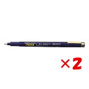【 まとめ買い ×2個セット 】 「 サクラクレパス 水性マーカー ピグマ05 くろ 0.5mm くろ ESDK05 49 」 【 楽天 月間MVP & 月間優...