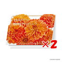 【 まとめ買い ×2個セット 】 「 ダイゴー グリーティングカード Happy birthday ダリア N7748 」 【 楽天 月間MVP & 月間優良ショップ ダブル受賞店 】