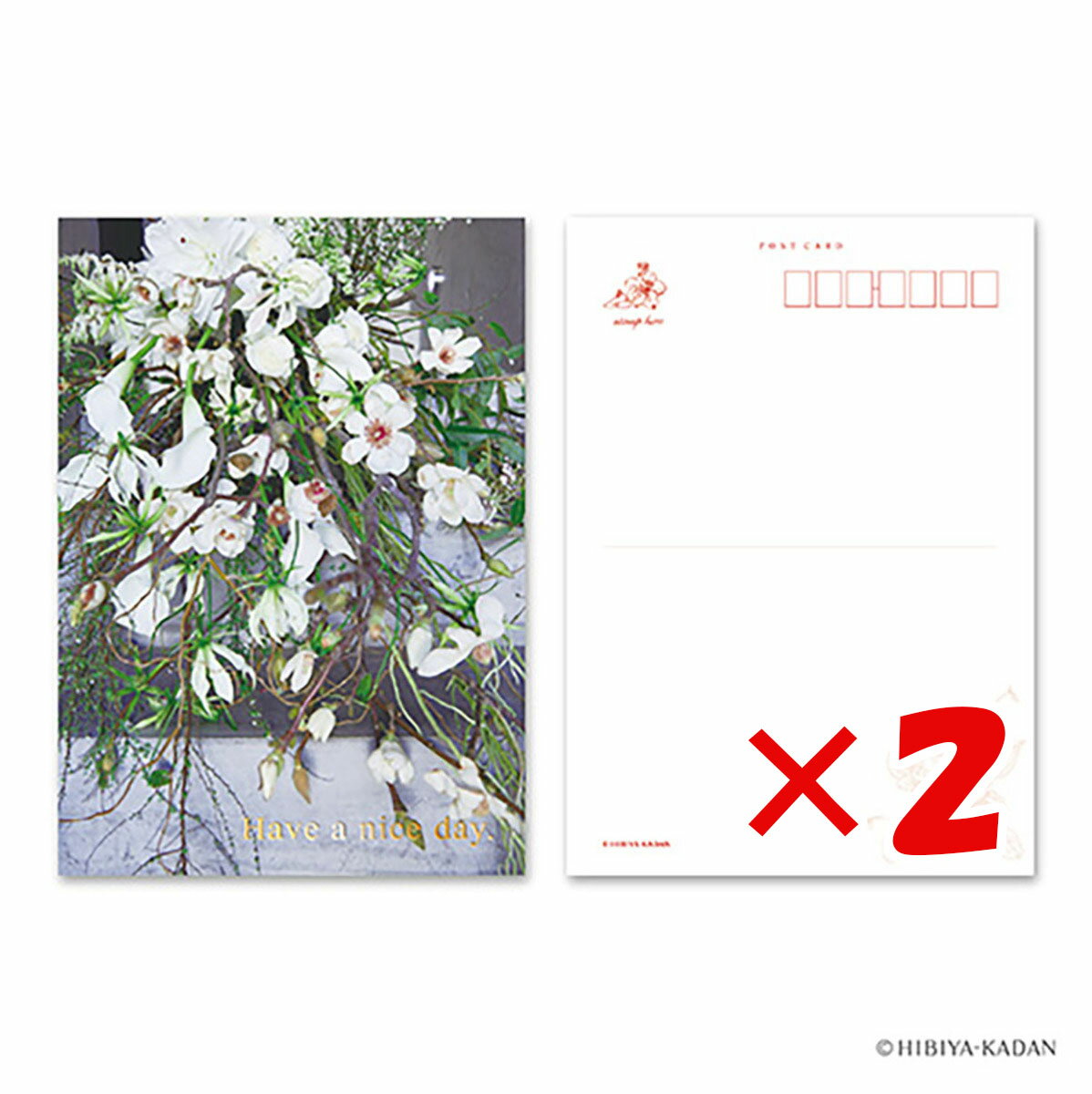 【 まとめ買い ×2個セット 】 「 ダイゴー ポストカード Have a nice day-1 N7764 」 【 送料無料 】 【 楽天 月間MVP & 月...