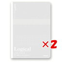 【 まとめ買い ×2個セット 】 「 ナカバヤシ ノート ロジカル抗ウイルスノートB530枚方眼 B5 グレー NB511S 」 【 楽天 月間MVP & 月間...