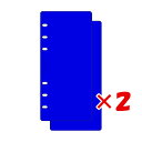【 まとめ買い ×2個セット 】 「 デザインフィルノックス リフィル N リフター2枚 ブルー 522-706 」 【 楽天 月間MVP & 月間優良ショップ ダブル受賞店 】
