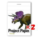 【 まとめ買い ×2個セット 】 「 オキナ プロジェクトステッチメモ トリケラトプス PM3759 」 【 楽天 月間MVP & 月間優良ショップ ダブル受賞...
