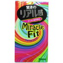 「 サガミ ミラクルフィット コンドーム 10個入 」 【 楽天 月間MVP & 月間優良ショップ ダブル受賞店 】