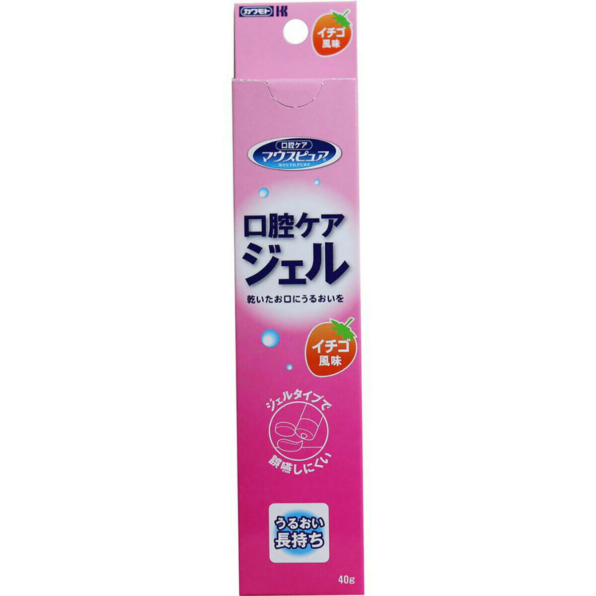 「マウスピュア 口腔ケアジェル イチゴ風味 40g入 川本産業 」 【 楽天ランキング1位 】 【 楽天 月間MVP & 月間優良ショップ ダブル受賞店 】