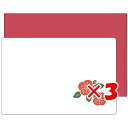 【 まとめ買い ×3個セット 】 「 エルコミューン ミニカード mois et fleurs ミニメッセージカードセット tsubaki MOF-101 」 ...