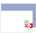【 まとめ買い ×3個セット 】 「 エルコミューン ミニカード mois et fleurs ミニメッセージカードセット ajisai MOF-106 」 【...