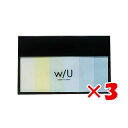 【 まとめ買い ×3個セット 】 「 ナカバヤシ 付箋 WUスティックフセングリーンレモネード 6種各20枚 グリーンレモネード WU-FSTS-3 ふせん 」...