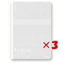 【 まとめ買い ×3個セット 】 「 ナカバヤシ ノート ロジカル抗ウイルスノートB530枚方眼 B5 グレー NB511S 」 【 楽天 月間MVP & 月間...