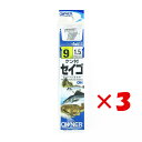 【 まとめ買い ×3個セット 】 「 OWNER オーナー シングルフック OH 白ケン付 セイゴ 9号 ハリス1.5号 」 【 楽天 月間MVP & 月間優良...