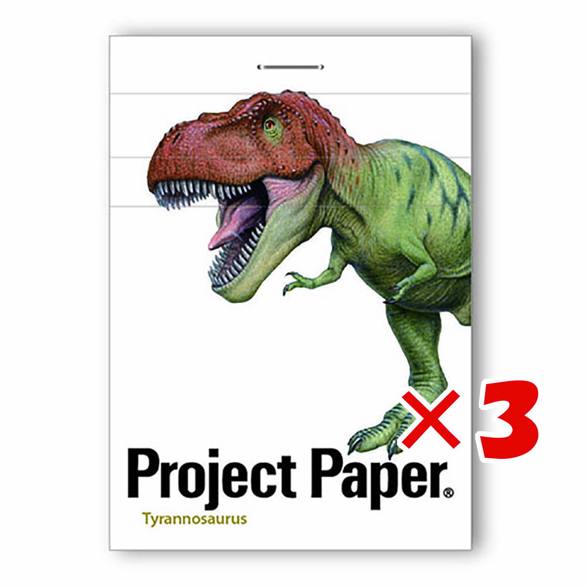 【 まとめ買い ×3個セット 】 「 オキナ プロジェクトステッチメモ ティラノサウルス PM3758 」 【 楽天 月間MVP & 月間優良ショップ ダブル受賞店 】