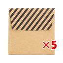 【 まとめ買い ×5個セット 】 「 山櫻 保存箱 memoroku保存箱 ストライプ黒 351300 」 【 楽天 月間MVP & 月間優良ショップ ダブル受...