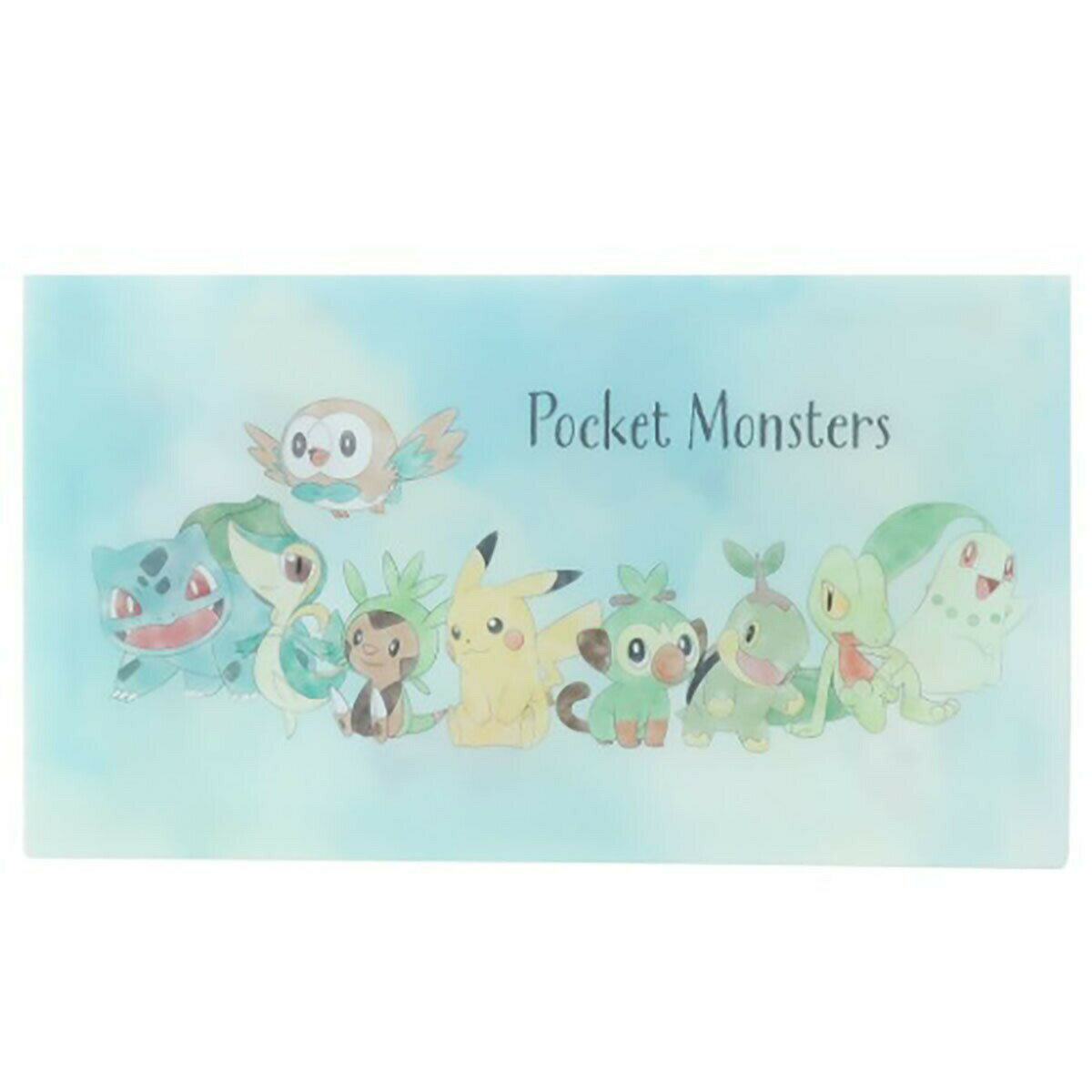 「 マスク ポケモン Wポケット 抗菌 マスクケース くさタイプwithピカチュウ 」 【 楽天 月間MVP & 月間優良ショップ ダブル受賞店 】のサムネイル