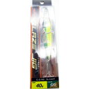 「 クロスファクター CROSS FACTOR ブレイズジグ 40g グリーンゴールド 」 【 送料無料 】 【 楽天 月間MVP & 月間優良ショップ ダブル受賞店 】 釣具 釣り具 釣り用品