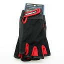 「 プロマリン PRO MARINE メッシュグローブ 5本指出し ブラック・レッド 」 【 楽天 月間MVP & 月間優良ショップ ダブル受賞店 】 釣具 釣...