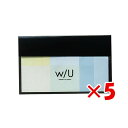 【 まとめ買い ×5個セット 】 「 ナカバヤシ 付箋 WUミックスフセングリーンレモネード 3種各20枚 グリーンレモネード WU-FSTM-3 ふせん 」 ...