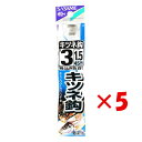 【 まとめ買い ×5個セット 】 「 釣り 針 SASAME ささめ針 キツネ 針 白 糸付 針:3 ハリス:1.5 」 【 送料無料 】 【 楽天 月間MVP...