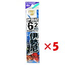 【 まとめ買い ×5個セット 】 「 釣り 針 SASAME ささめ針 伊勢尼 金 糸付 針:6 ハリス:2 」 【 楽天 月間MVP & 月間優良ショップ ダ...
