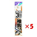 【 まとめ買い ×5個セット 】 「 釣り 針 SASAME ささめ針 袖 針 金 糸付 針:3 ハリス:0.6 」 【 楽天 月間MVP & 月間優良ショップ...