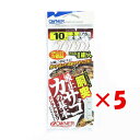 【 まとめ買い ×5個セット 】 「 オーナー OWNER 胴突波止カサゴノ基本 10ゴウ ハリス3ゴウ M-3658 」 【 楽天 月間MVP & 月間優良シ...