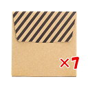 【 まとめ買い ×7個セット 】 「 山櫻 保存箱 memoroku保存箱 ストライプ黒 351300 」 【 楽天 月間MVP & 月間優良ショップ ダブル受賞店 】